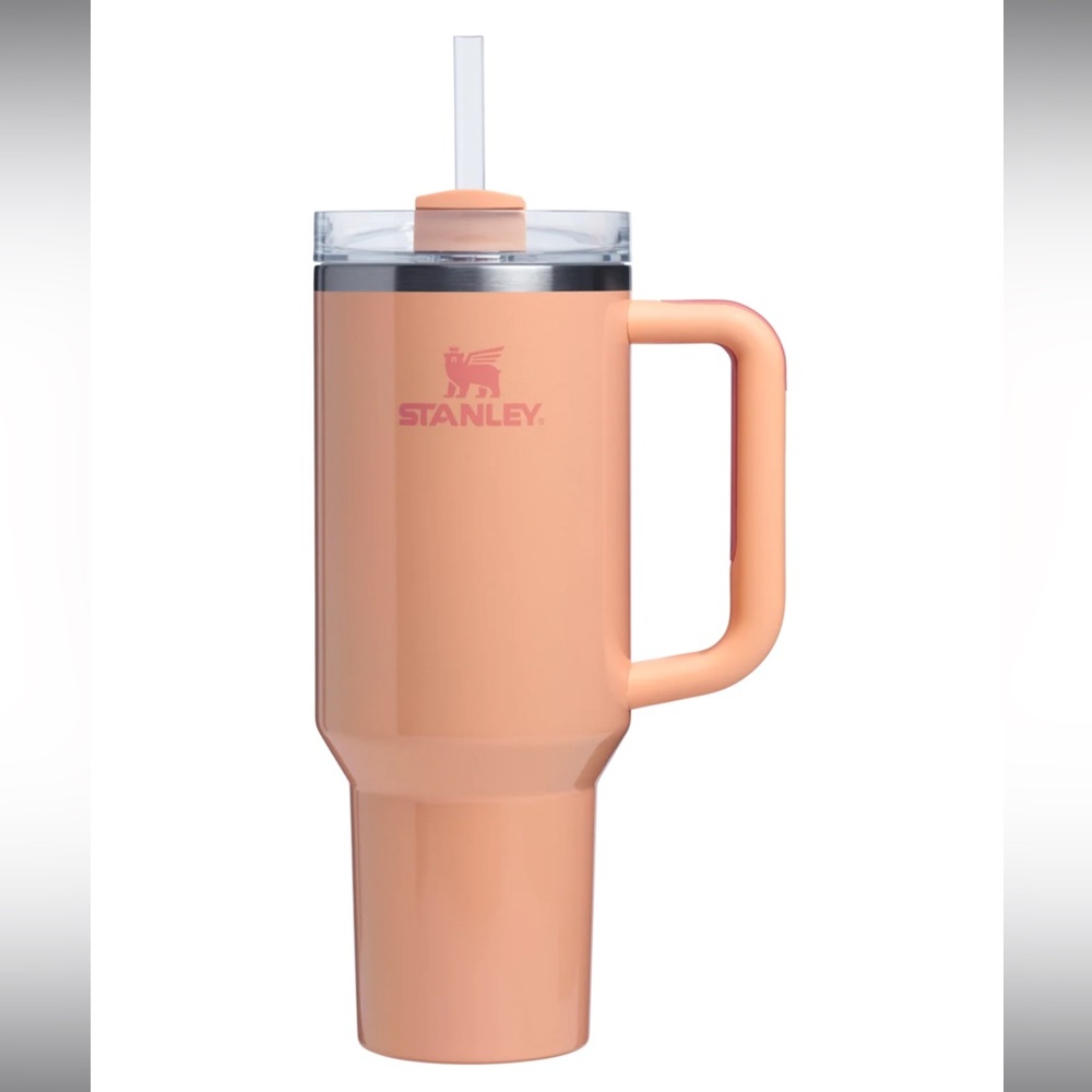NWT LIMITED EDITION Stanley Quencher H2.0 FlowState 40oz Tumbler,BELLINI SHIMMER